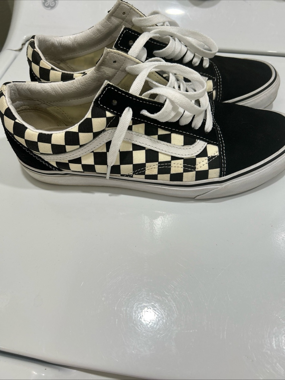 Vans Black & White Checkerboard Old Skool Sneakers